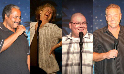 Sharkey's Comedy Club Comedians